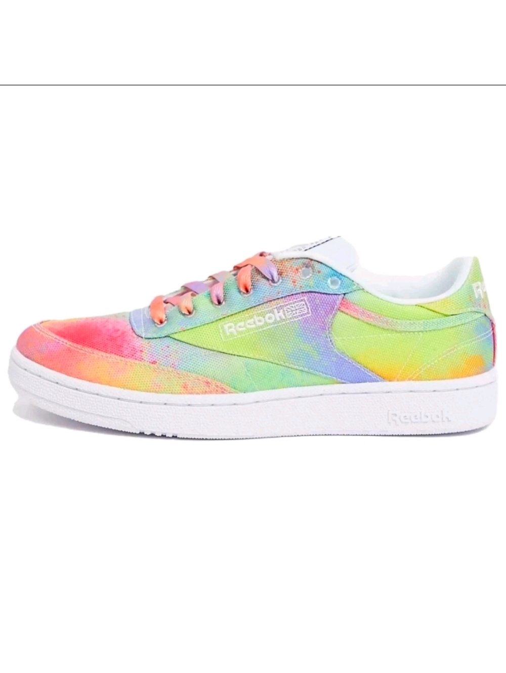Reebok Club C 85 Pride All Types of Love FX4772 Sneakers Unisex M Sz 11/ W 12.5